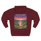 SLEEPY CREEK SERPENT CUTE Three-Panel Fleece Hoodie