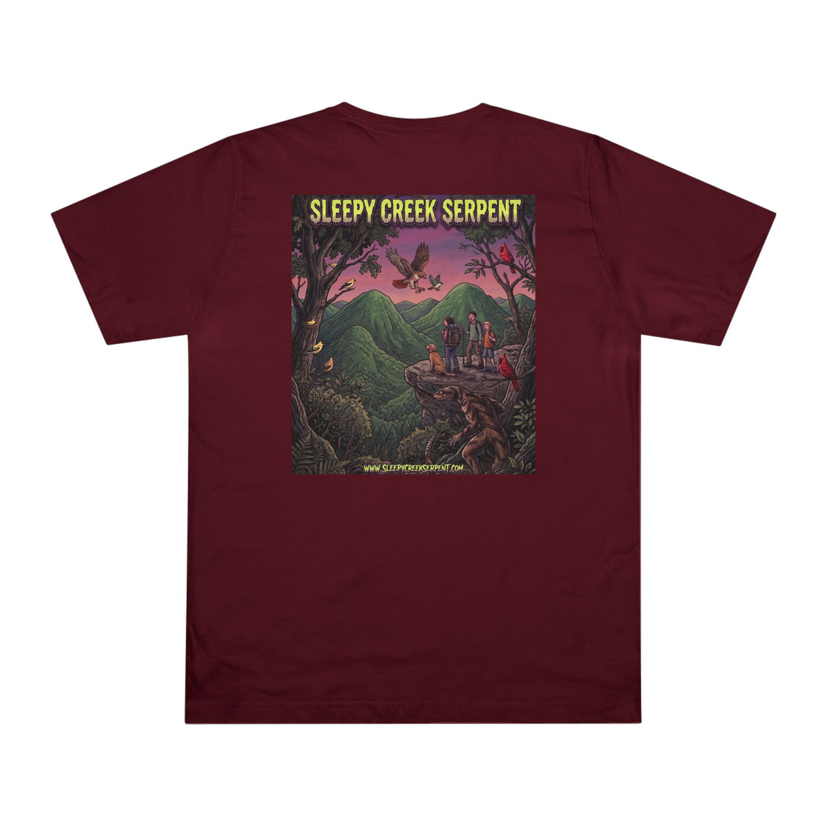 SLEEPY CREEK SERPENT OVERLOOK Deluxe T-shirt