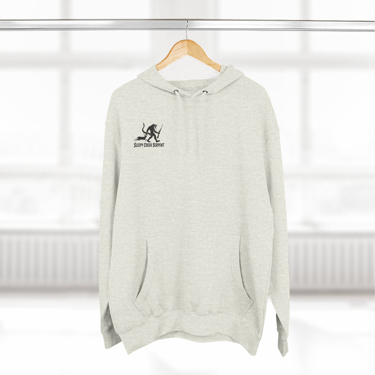 SLEEPY CREEK SERPENT RIFLE SEASON Three-Panel Fleece Hoodie