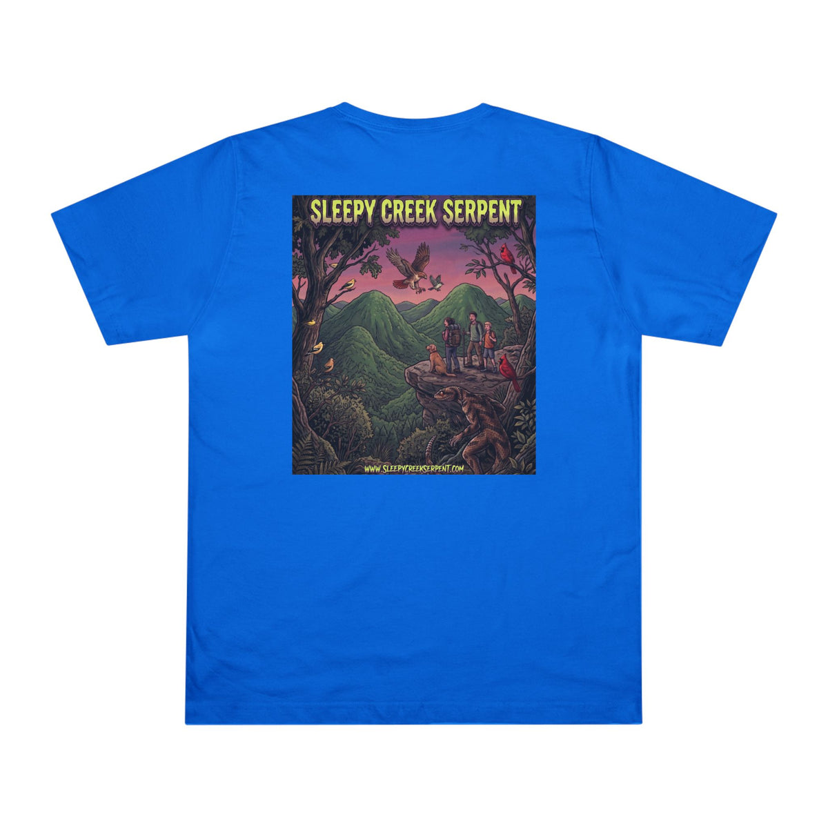 SLEEPY CREEK SERPENT OVERLOOK Deluxe T-shirt