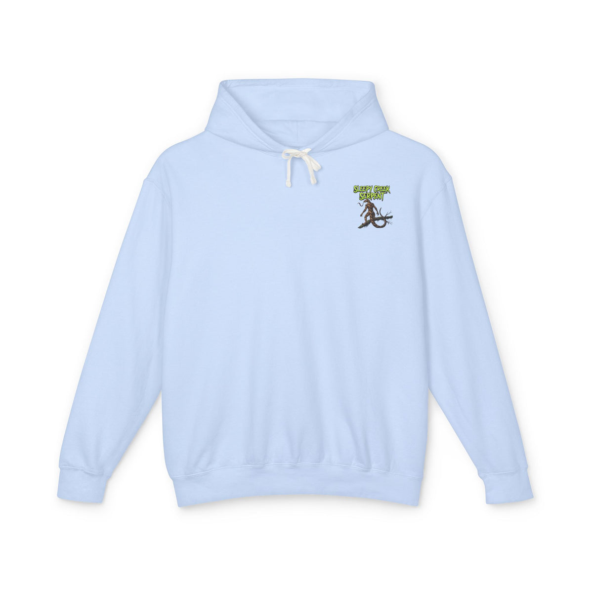 SLEEPY CREEK SERPENT LAKE SIGN  Lightweight Hooded Sweatshirt