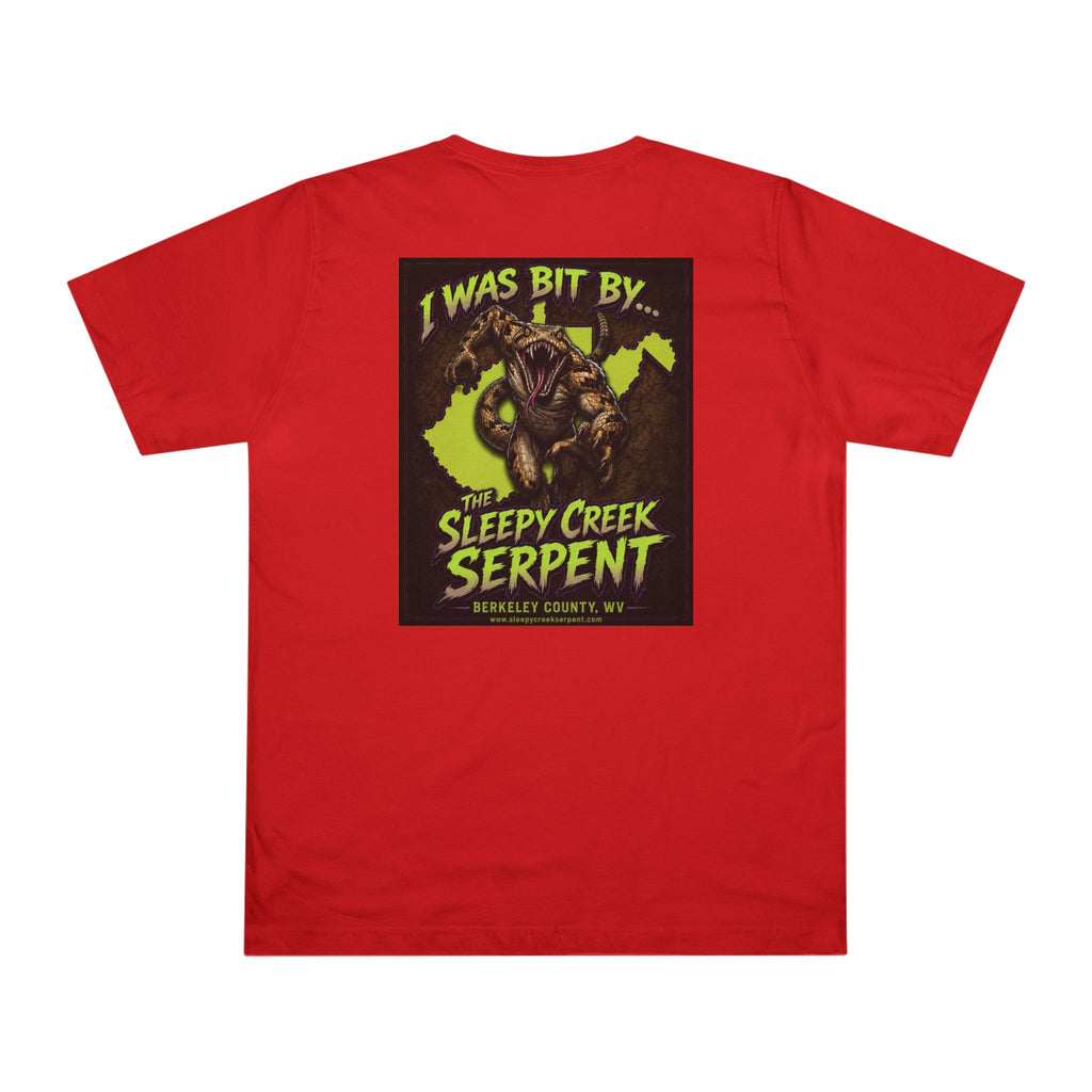 I Was Bit By... SLEEPY CREEK SERPENT WV Deluxe T-shirt
