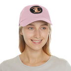 SLEEPY CREEK SERPENT CUTE Hat with Leather Patch (Round)