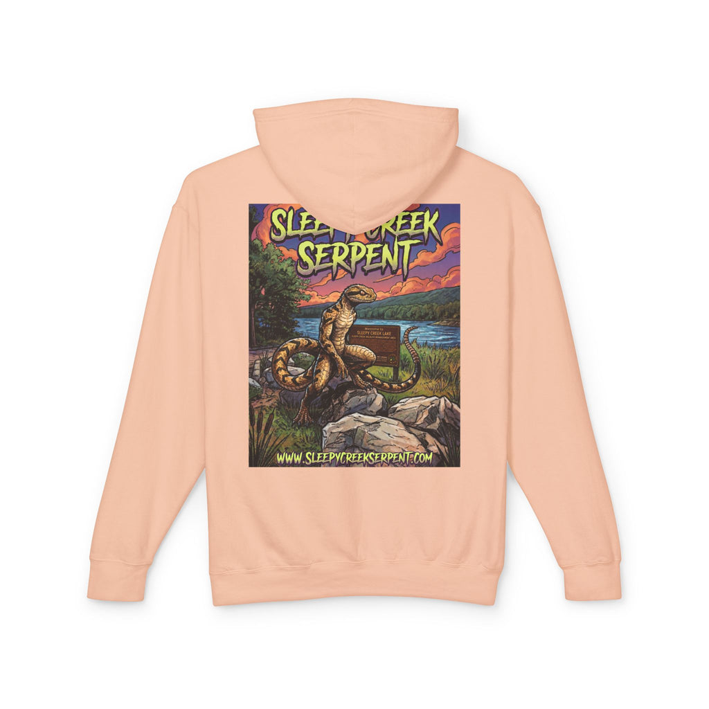 SLEEPY CREEK SERPENT LAKE SIGN  Lightweight Hooded Sweatshirt