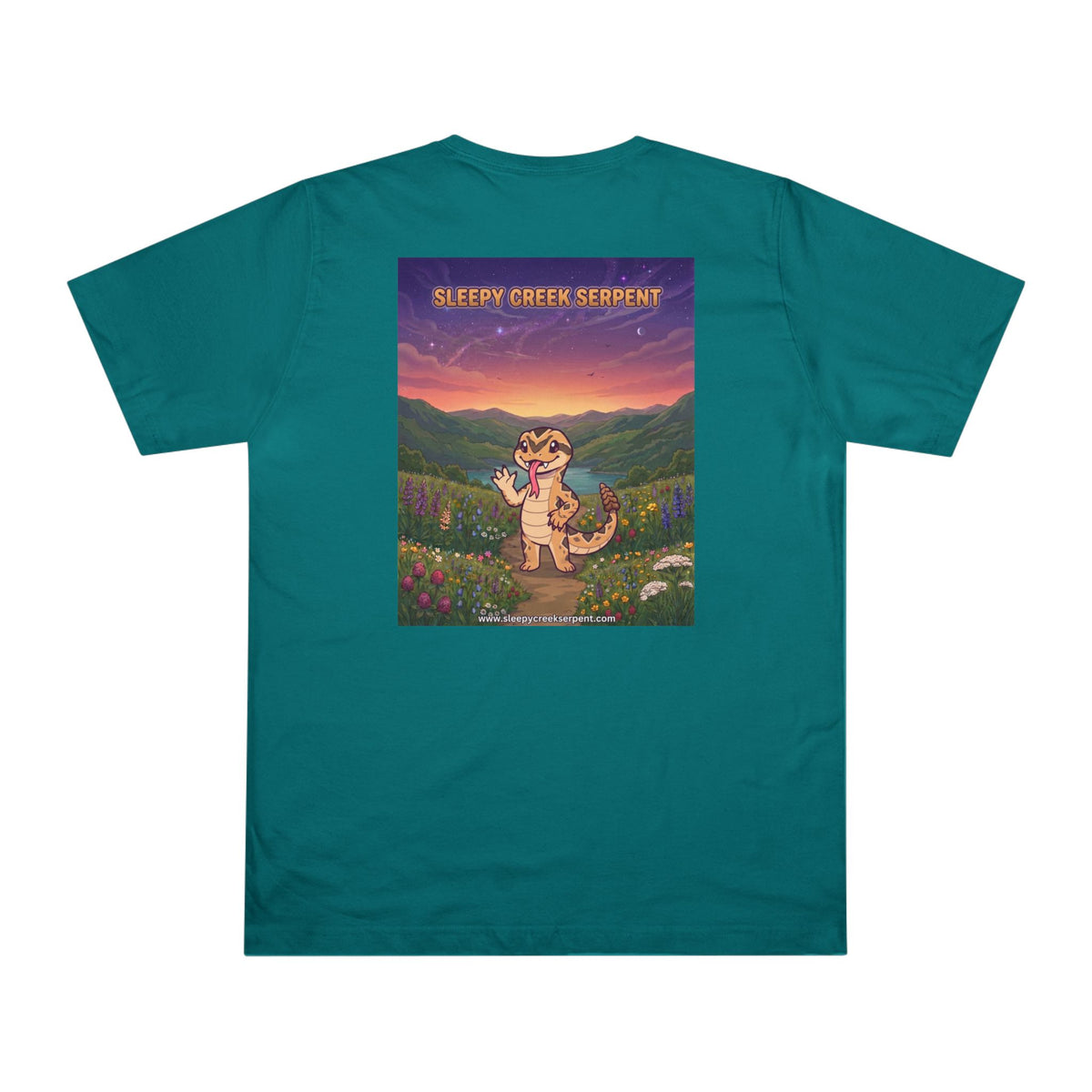 SLEEPY CREEK SERPENT CUTE Deluxe T-shirt