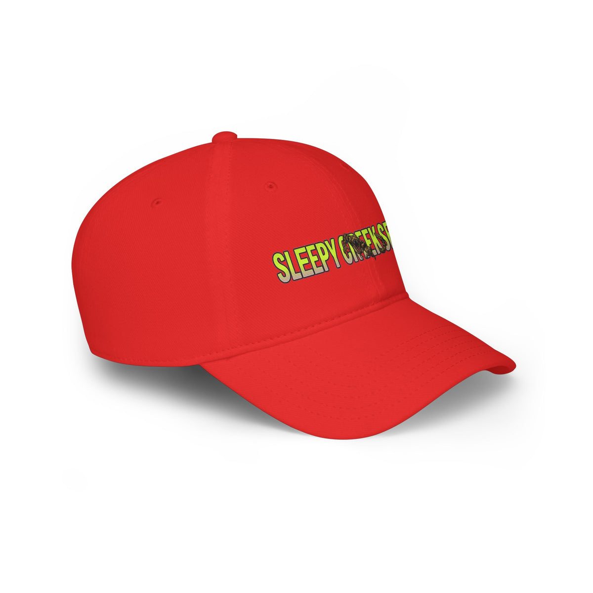 SLEEPY CREEK SERPENT LETTERING Low Profile Baseball Cap