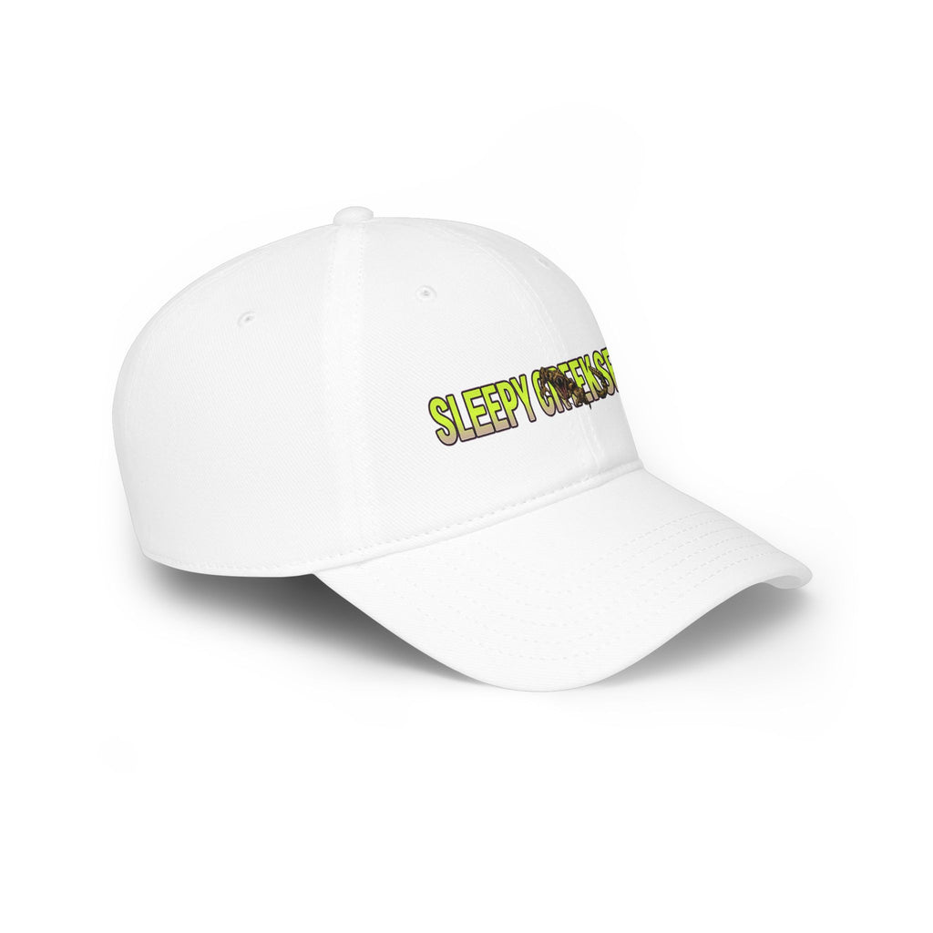 SLEEPY CREEK SERPENT LETTERING Low Profile Baseball Cap