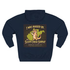 I Was Hugged By.... SLEEPY CREEK SERPENT WV Three-Panel Fleece Hoodie