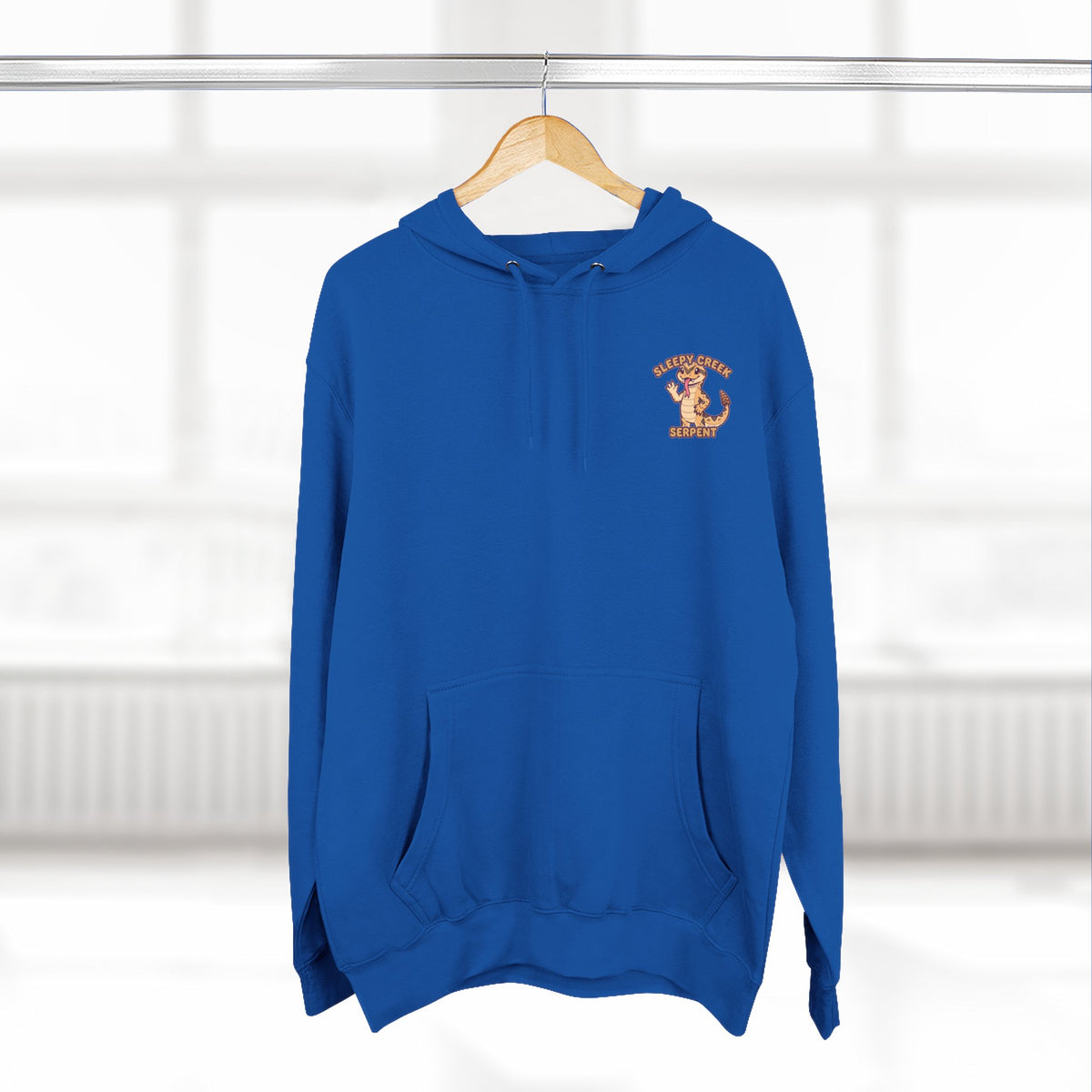 SLEEPY CREEK SERPENT CUTE Three-Panel Fleece Hoodie