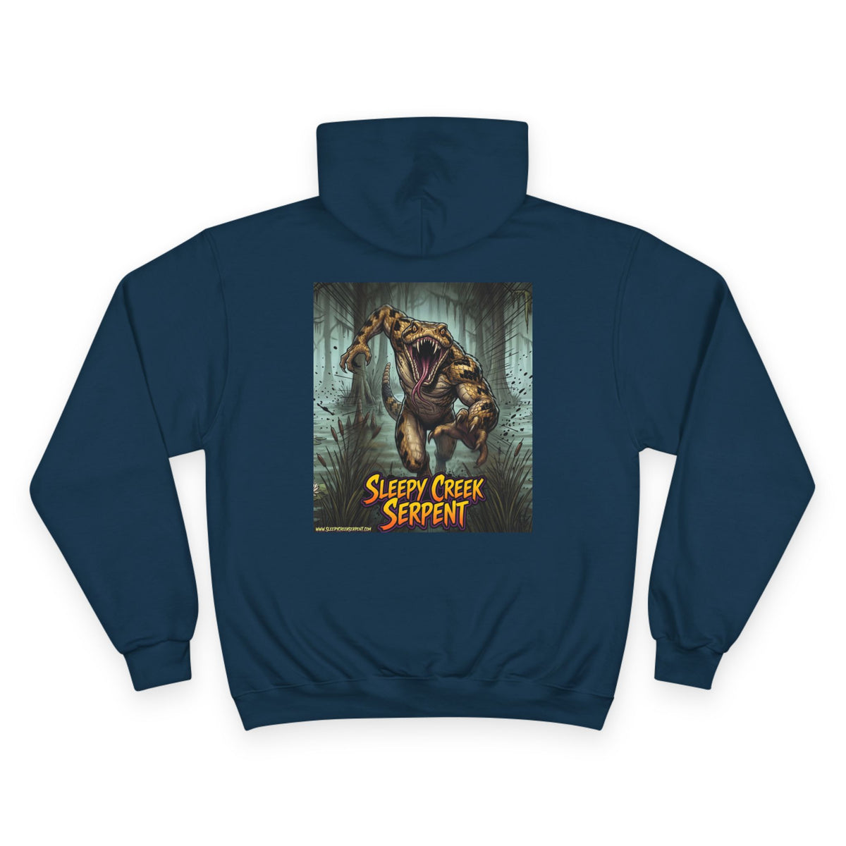 SLEEPY CREEK SERPENT NIGHT ATTACK Champion Hoodie