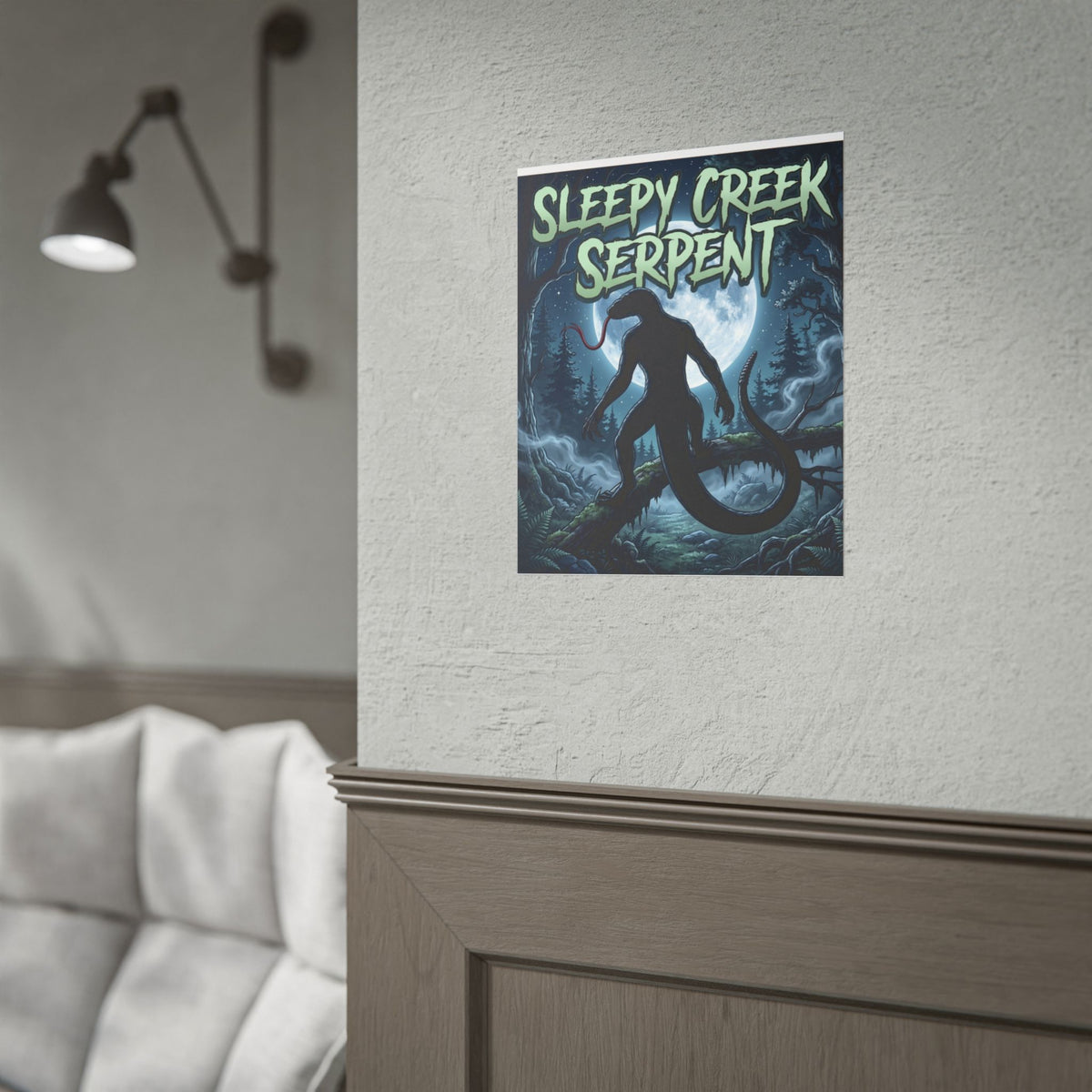 SLEEPY CREEK SERPENT FULL MOON Rolled Posters