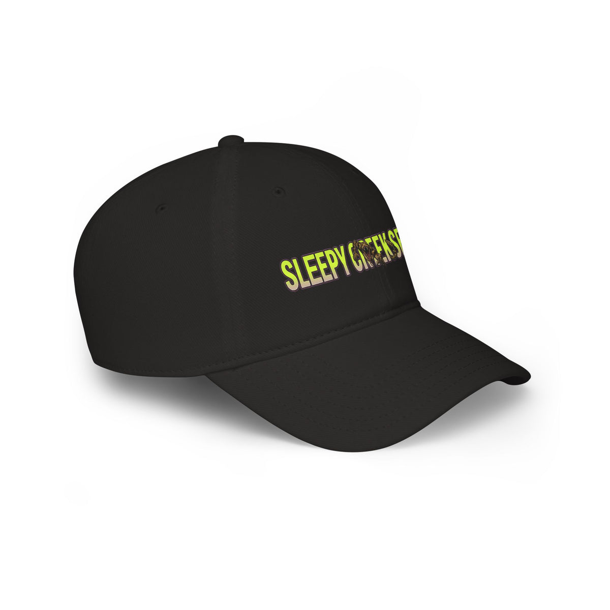 SLEEPY CREEK SERPENT LETTERING Low Profile Baseball Cap