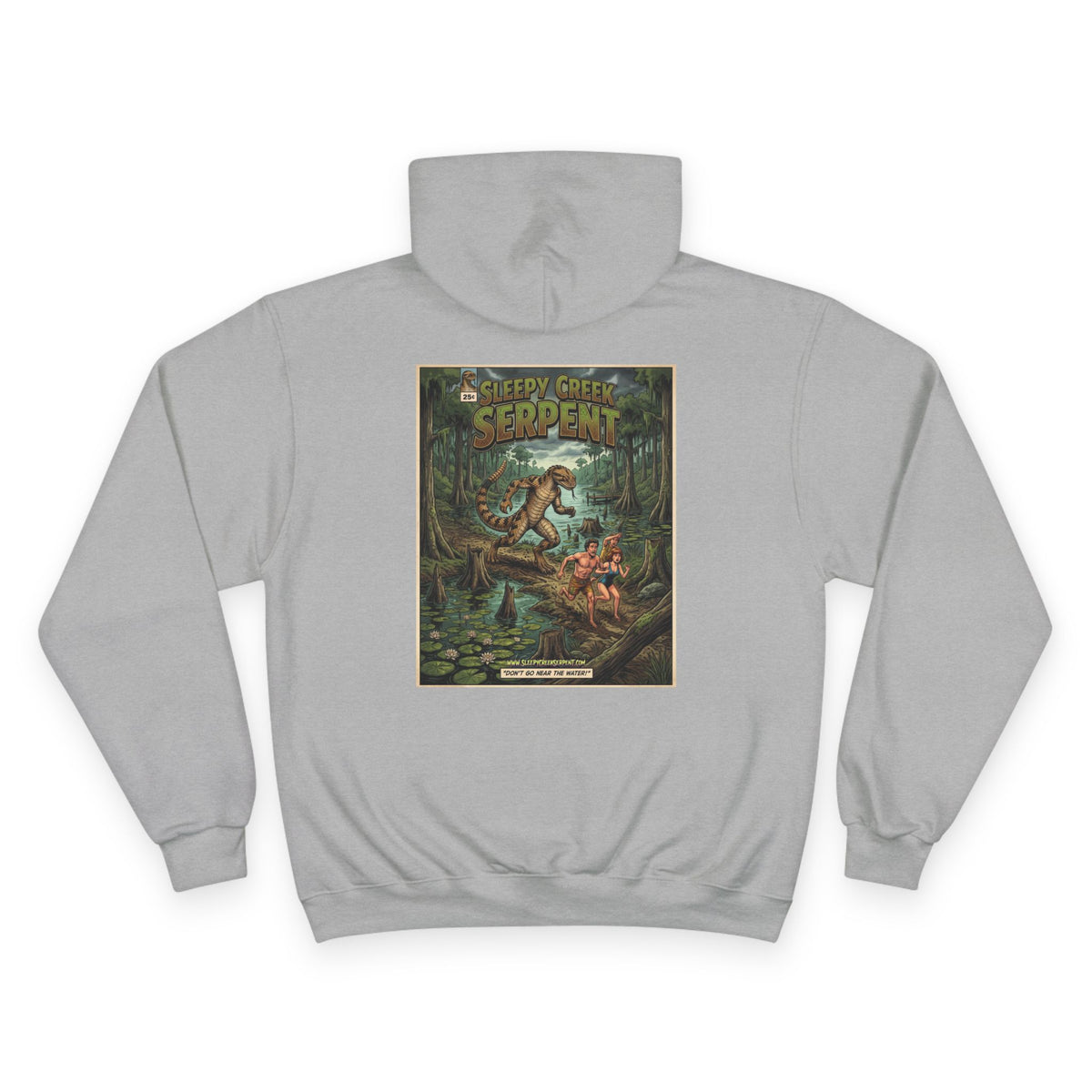 SLEEPY CREEK SERPENT COMIC LOOK Champion Hoodie